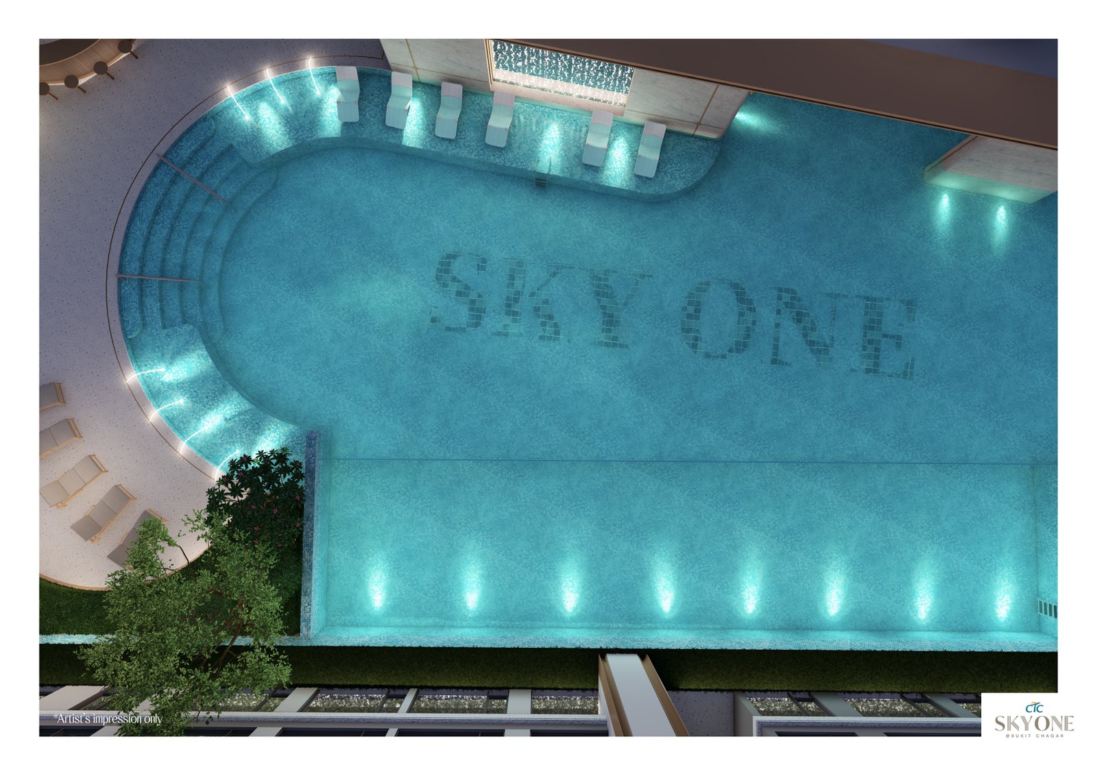 Infinity pool